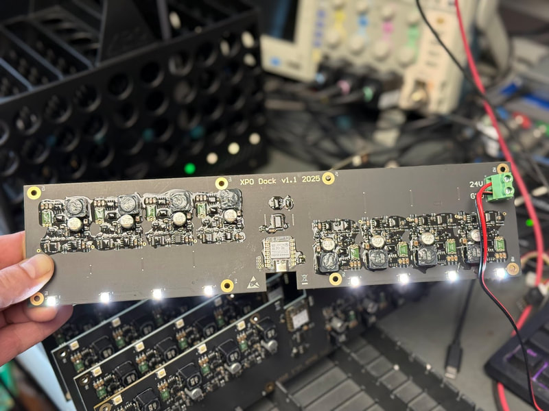 XPO Dock power board under test
